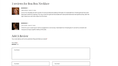 Dianne - Modern Jewelry Store WooCommerce WordPress Theme