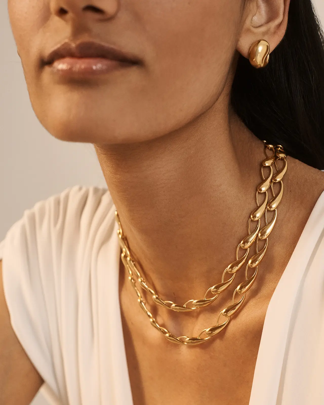 Choker Drops Necklace - Image 2